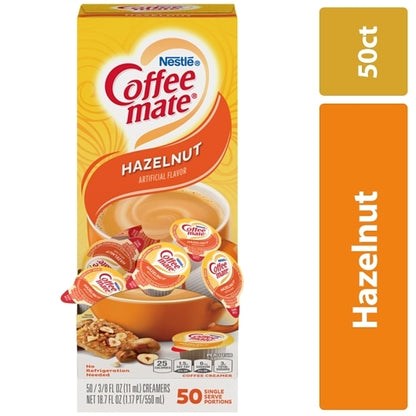 Single-Serving Creamer Hazelnut Single Serve Liquid Creamer, 4 x 18.7 fl oz Case - DOT product image 4