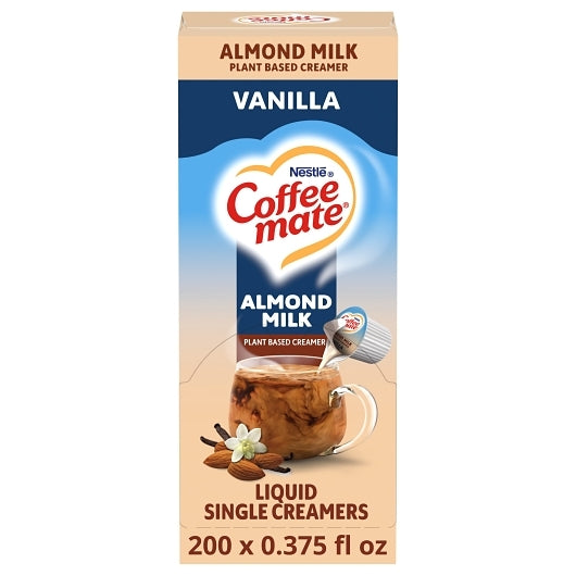 Coffee Mate Almond Milk, 4 x 18.7 fl oz Case - Beverages