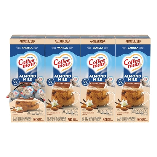 Coffee Mate Almond Milk, 4 x 18.7 fl oz Case - Beverages - image 2
