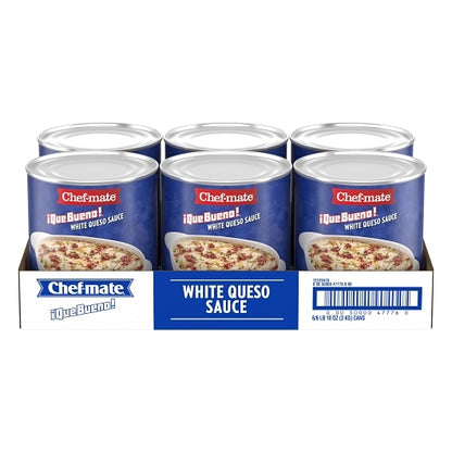 Chef Mate Que White Queso Sauce, 6 x 106 oz Case - DOT product image 5