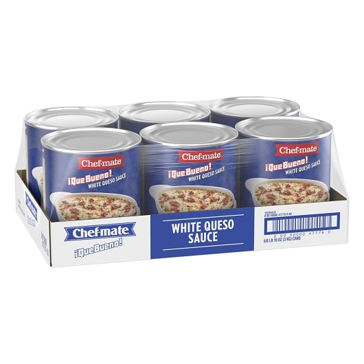 Chef Mate Que White Queso Sauce, 6 x 106 oz Case - DOT product image 6