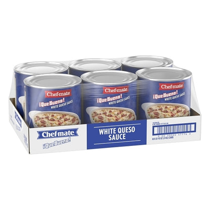Chef Mate Que White Queso Sauce, 6 x 106 oz Case - DOT product image 6