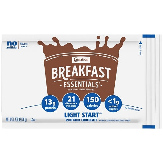 Carnation Instant Breakfast, No Sugar Added, Chocolate Flavor (Pack Of 8) - DOT product image 1