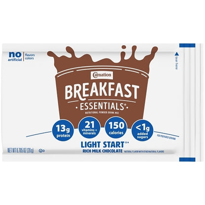 Carnation Instant Breakfast, No Sugar Added, Chocolate Flavor (Pack Of 8) - DOT product image 1