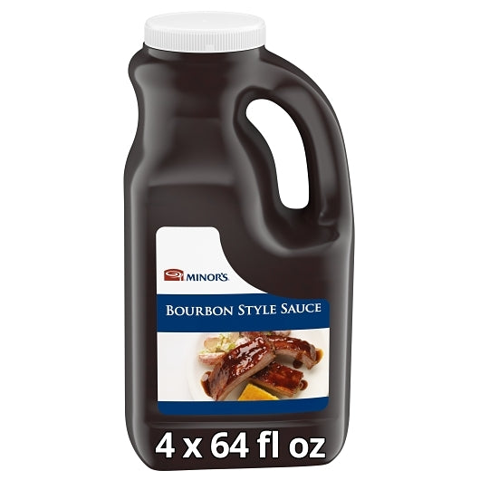 Sauce Bourbon Rtu Ready to Use Bourbon Style Sauce, 4 x 0.5 GA Case - Condiments & Sauces