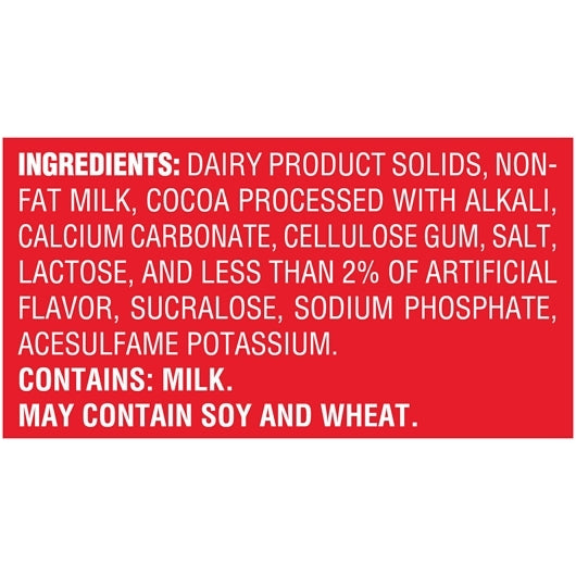 Nestle Fat Free No Sugar Added Hot Cocoa Mix, 6 x 30 x 0.28 oz Case - DOT product image 7