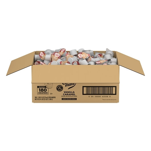 NESTLE COFFEE-MATE Coffee Vanilla Caramel Single Serve Liquid Creamer, 180 x 180 x 0.002 fl oz Case - DOT product image 5