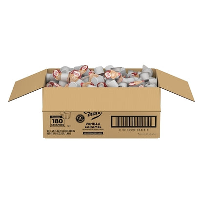 NESTLE COFFEE-MATE Coffee Vanilla Caramel Single Serve Liquid Creamer, 180 x 180 x 0.002 fl oz Case - DOT product image 5