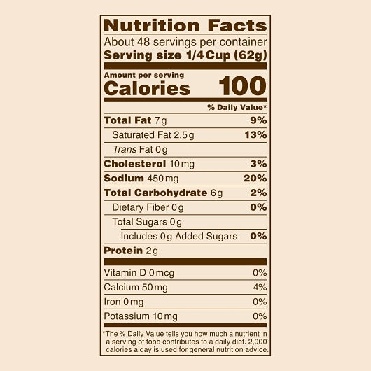 Chef-Mate WHITE CHEDDAR CHEESE COOKING SAUCE, 6 x 106 oz Case - DOT product image 8