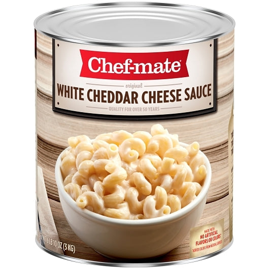 Chef-Mate WHITE CHEDDAR CHEESE COOKING SAUCE, 6 x 106 oz Case - DOT product image 2