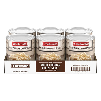Chef-Mate WHITE CHEDDAR CHEESE COOKING SAUCE, 6 x 106 oz Case - DOT product image 5
