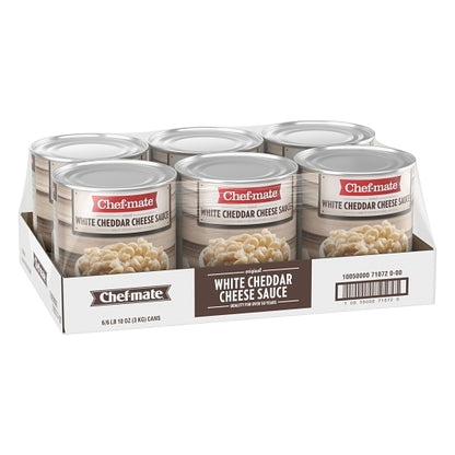 Chef-Mate WHITE CHEDDAR CHEESE COOKING SAUCE, 6 x 106 oz Case - DOT product image 6