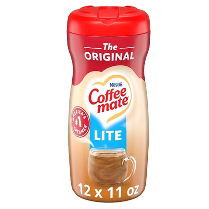 Nestle Coffee-mate Coffee Gluten Free Lactose Free The Original Lite Powder Creamer, 12 x 11 oz Case - Coffee & Tea