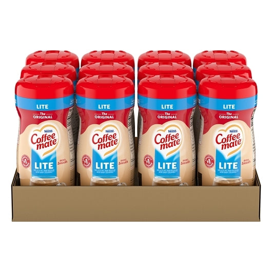 Nestle Coffee-mate Coffee Gluten Free Lactose Free The Original Lite Powder Creamer, 12 x 11 oz Case - DOT product image 5