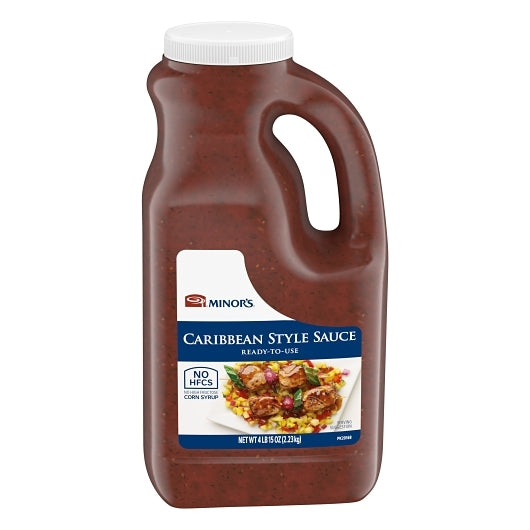 Sauce Caribbean Rtu Caribbean Style Sauce Ready-To-Use, 4 x 0.5 GA Case - DOT product image 3