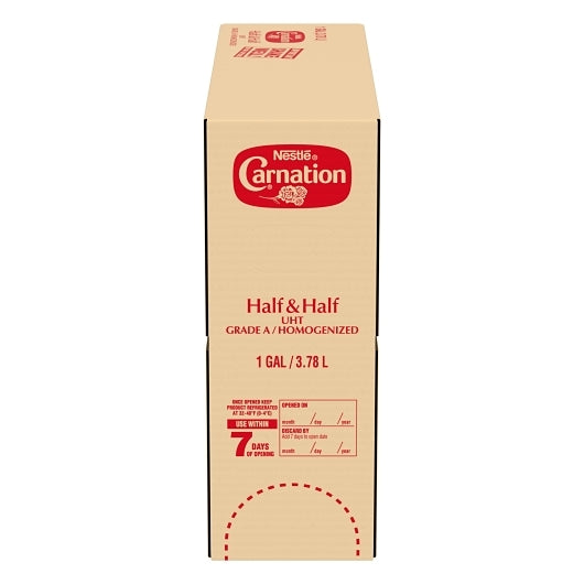 Carnation Half And Half Creamer, 3 x 1 GA Case - Cheese & Dairy