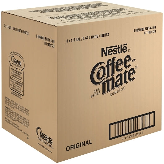 Nestle Coffee-mate Coffee The Original Liquid Creamer, 3 x 3 x 0.5 GA Case - DOT product image 4