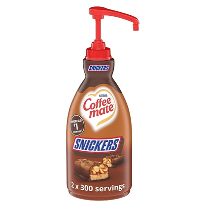Coffee Mate Liquid Snickers, 2 x 1.58 QT Case - Coffee & Tea
