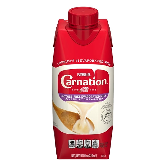 Carnation Lactose-Free Milk Tetra, 8 x 11 fl oz Case - Beverages