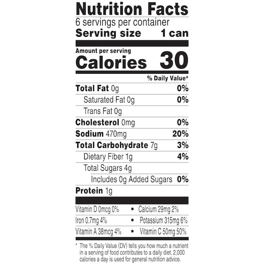 Campbells JUICE TOMATO 48 5.5Z, 8 x 33 fl oz Case - DOT product image 7