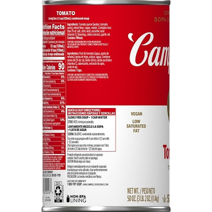 Campbell's Classic Tomato Soup, 12 x 50 oz Case - DOT product image 5