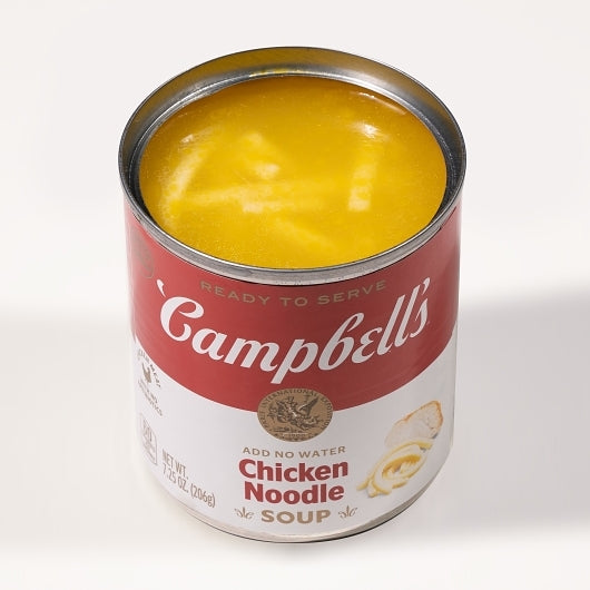 Campbell's Classic Chicken Noodle Shelf Stable Soup, 24 x 7.25 oz Case - Prepared Foods