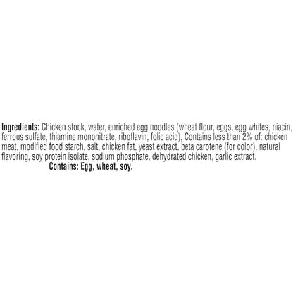 Campbell's Classic Chicken Noodle Shelf Stable Soup, 24 x 7.25 oz Case - DOT product image 7