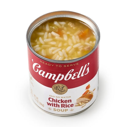 Campbells Ready To Classic Chicken And Rice Shelf Stable Soup, 24 x 7.25 oz Case - DOT product image 4