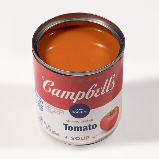 Campbell's Classic Low Sodium Tomato Soup, 24 x 7.25 oz Case - Prepared Foods