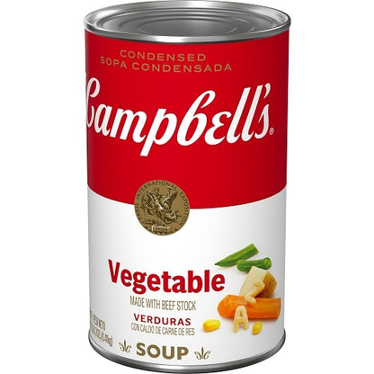Campbell's Classic Vegetable Condensed Shelf Stable Soup, 12 x 50 oz Case - DOT product image 5