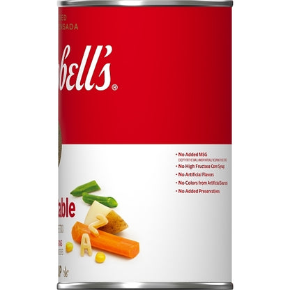 Campbell's Classic Vegetable Condensed Shelf Stable Soup, 12 x 50 oz Case - DOT product image 6
