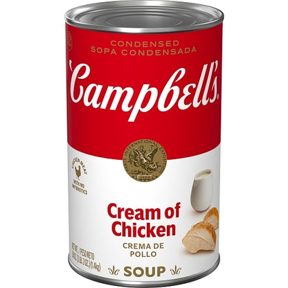 Campbells Cream of Classic Cream Of Chicken Condensed Soup, 12 x 50 oz Case - DOT product image 2