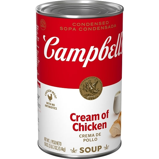 Campbells Cream of Classic Cream Of Chicken Condensed Soup, 12 x 50 oz Case - DOT product image 4