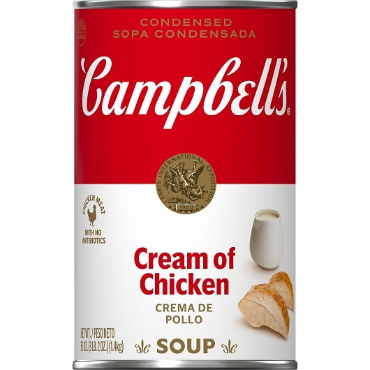 Campbells Cream of Classic Cream Of Chicken Condensed Soup, 12 x 50 oz Case - DOT product image 3