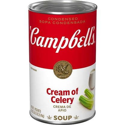 Campbells Condensed Cream Classic Cream Of Celery Condensed Shelf Stable Soup, 12 x 50 oz Case - DOT product image 2
