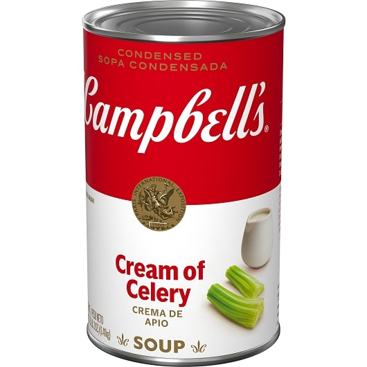 Campbells Condensed Cream Classic Cream Of Celery Condensed Shelf Stable Soup, 12 x 50 oz Case - DOT product image 6
