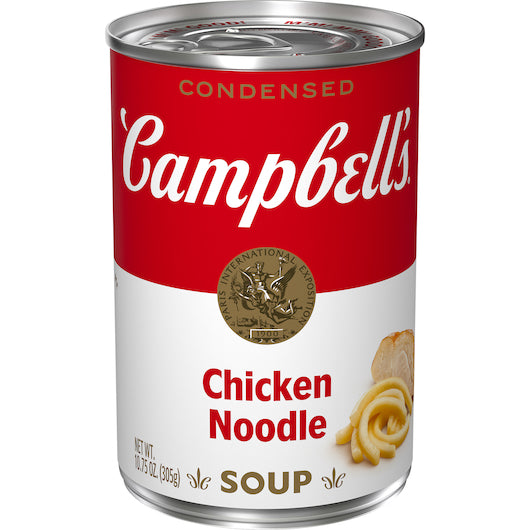Campbell's Condensed Soup Red & White Chicken Noodle Soup, 48 x 10.75 oz Case - Prepared Foods