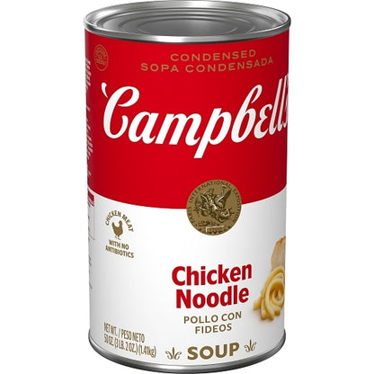 Campbells Chic Noodle Classic Chicken Noodle Condensed Shelf Stable Soup, 12 x 50 oz Case - DOT product image 5