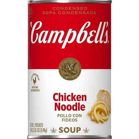 Campbells Chic Noodle Classic Chicken Noodle Condensed Shelf Stable Soup, 12 x 50 oz Case - DOT product image 4