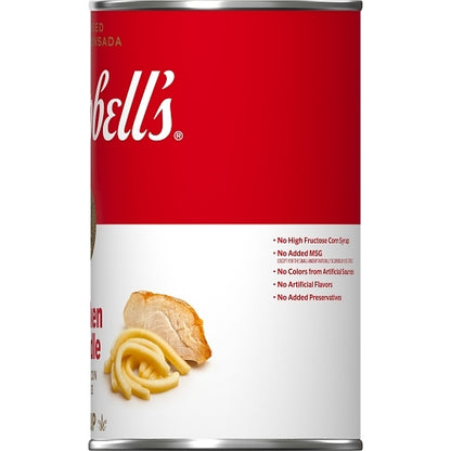 Campbells Chic Noodle Classic Chicken Noodle Condensed Shelf Stable Soup, 12 x 50 oz Case - DOT product image 8