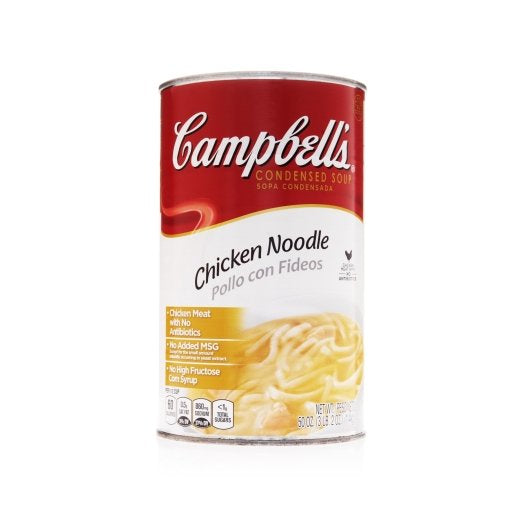 Campbells Chic Noodle Classic Chicken Noodle Condensed Shelf Stable Soup, 12 x 50 oz Case - DOT product image 3
