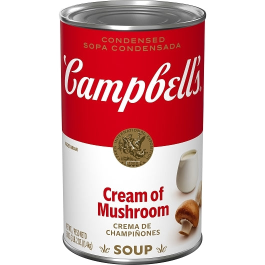 Campbells Condensed Cream Classic Cream Of Mushroom Condensed Soup, 12 x 50 oz Case - DOT product image 2