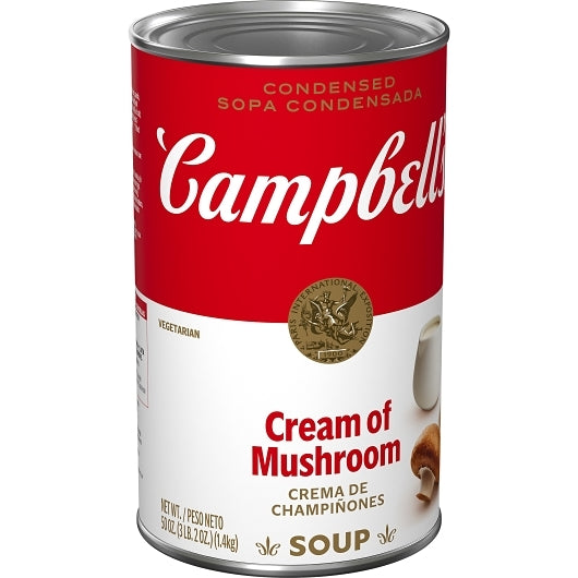 Campbells Condensed Cream Classic Cream Of Mushroom Condensed Soup, 12 x 50 oz Case - DOT product image 4