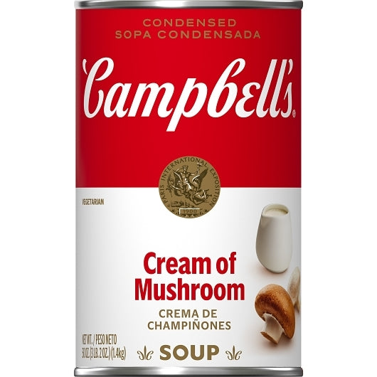 Campbells Condensed Cream Classic Cream Of Mushroom Condensed Soup, 12 x 50 oz Case - DOT product image 3