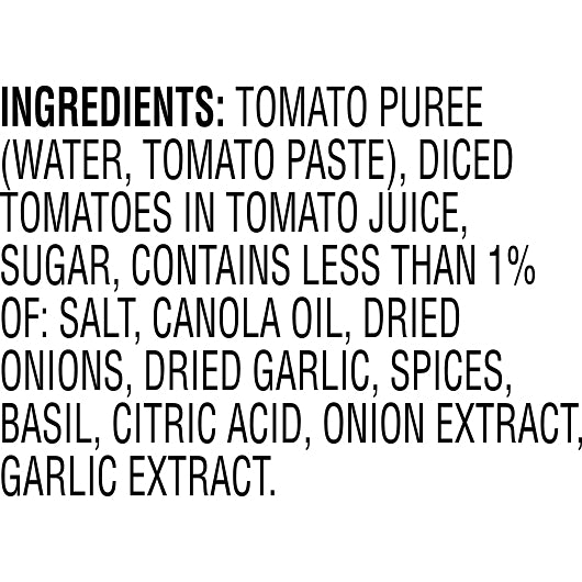 Prego Plain SPAGHETTI Sauce, 6 x 67 oz Case - DOT product image 5