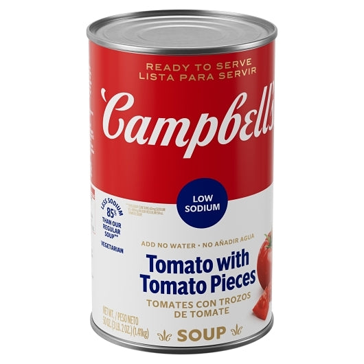 Campbells Ready To Classic Low Sodium Tomato Soup, 12 x 50 oz Case - DOT product image 3