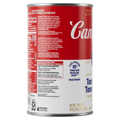 Campbells Ready To Classic Low Sodium Tomato Soup, 12 x 50 oz Case - DOT product image 4