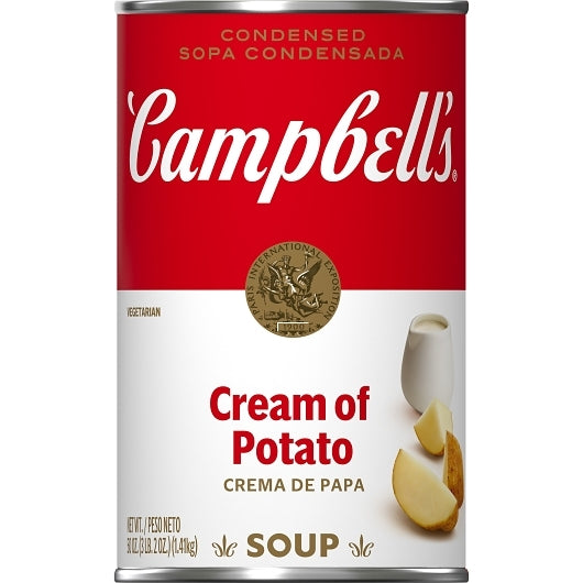 Campbell's Classic Cream Of Potato Condensed Soup, 12 x 50 oz Case - DOT product image 2