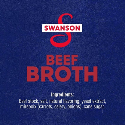 Swanson Beef Broth Soup, 24 x 14.5 oz Case - DOT product image 4