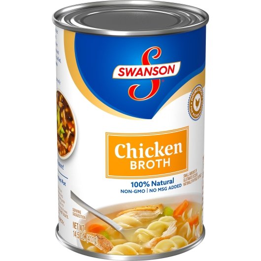 Swanson Chicken Broth, 24 x 14.5 oz Case - DOT product image 3